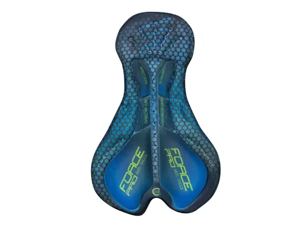 Force F58 kalhoty s laclemi a vložkou černá-fluo