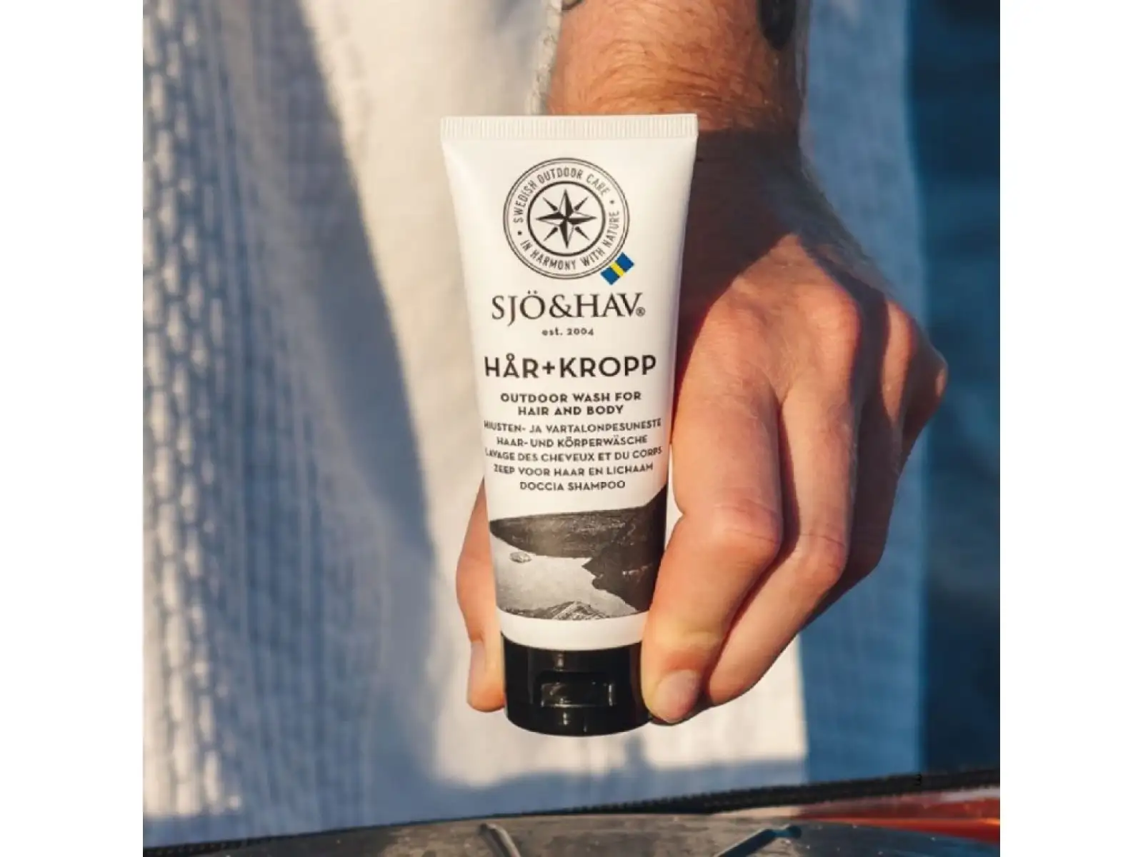 Sjö&Hav odbouratelné univerzální outdoor mýdlo na tělo a vlasy 75ml