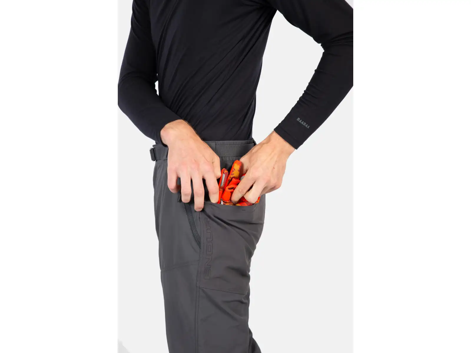 Endura Hummvee Zip-off pánské kalhoty černá