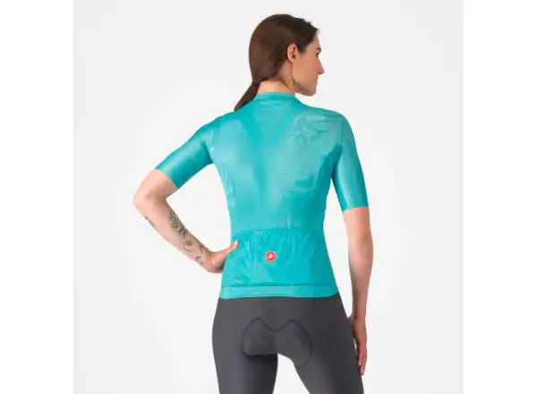 Castelli Fantasia dámský dres krátký rukáv Pool Blue