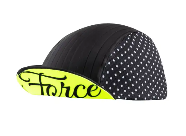 Force Points čepice s kšiltem černá/fluo