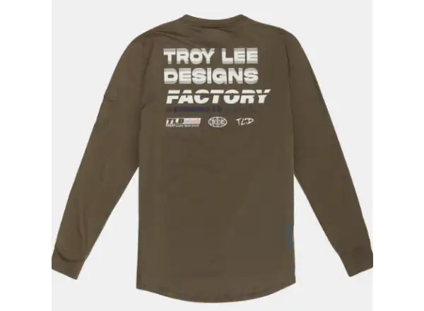 Troy Lee Designs Ruckus Ride Tee Factory pánský dres dlouhý rukáv Caper