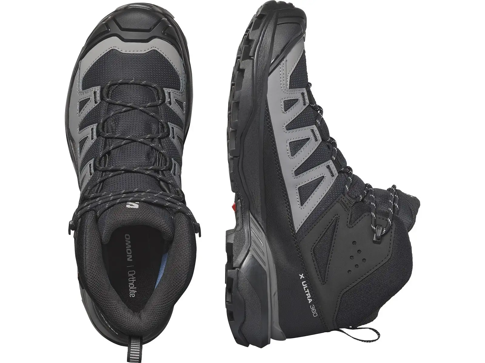 Salomon X Ultra 360 MID GTX pánská turistická obuv Black/Magnet/Pewter