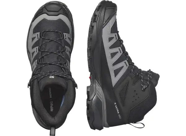 Salomon X Ultra 360 MID GTX pánská turistická obuv Black/Magnet/Pewter