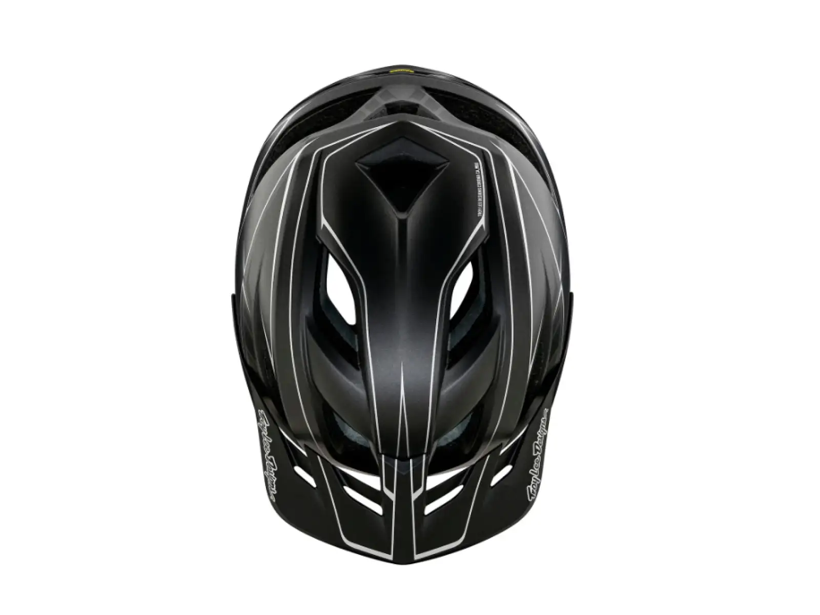 Troy Lee Designs Flowline SE MIPS přilba Pinstripe Charcoal/Black