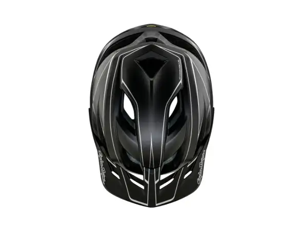 Troy Lee Designs Flowline SE MIPS přilba Pinstripe Charcoal/Black