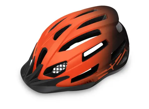 R2 Spirit cyklistická přilba matná oranžová
