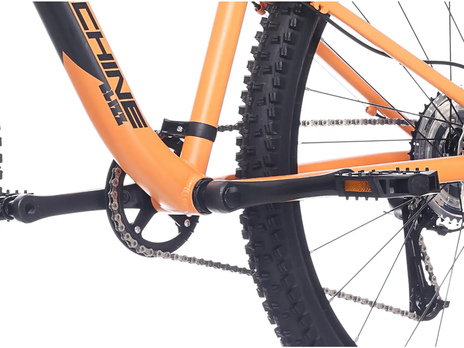 Rock Machine Blizz Jr. 27 dětské kolo Lava Orange