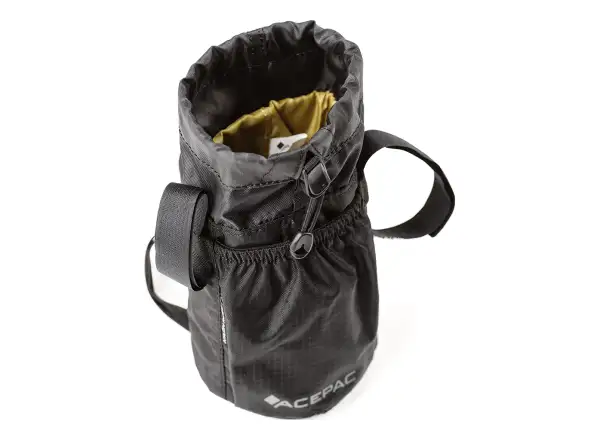 Acepac Fat Bottle Bag MKIII brašna na láhev 1 l Black