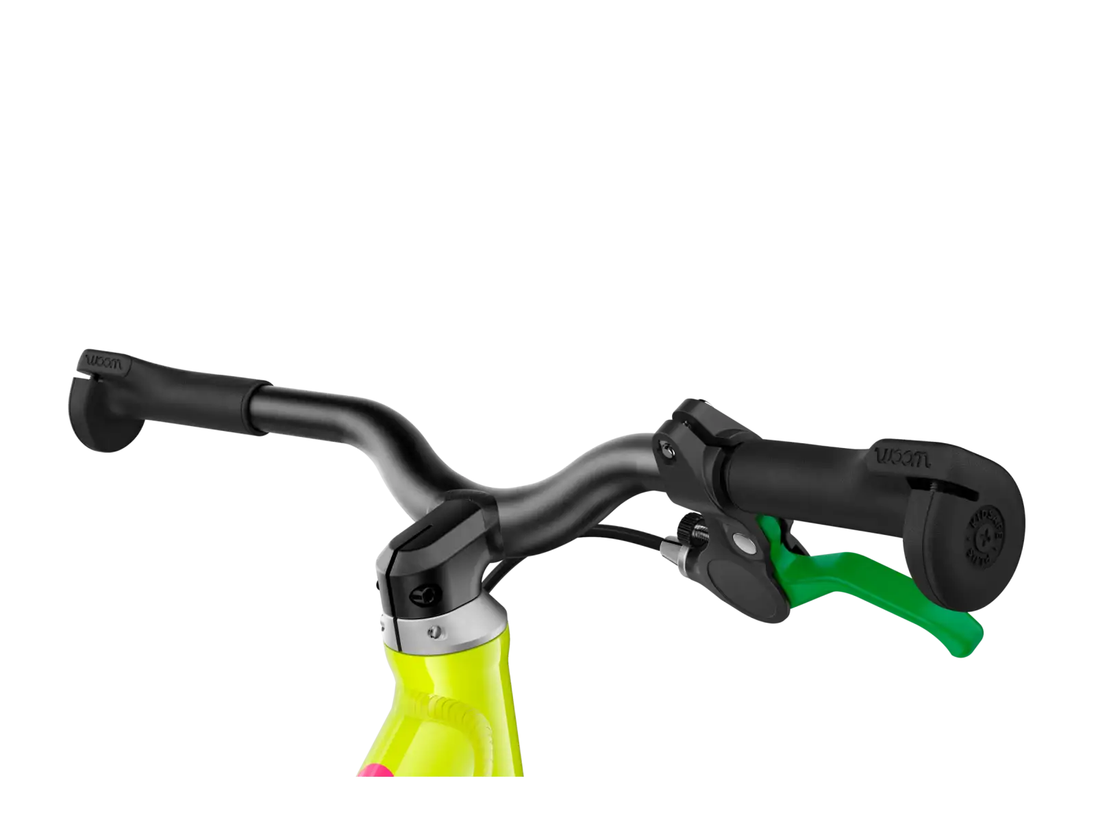 Woom GO 1 dětské odrážedlo neon lime