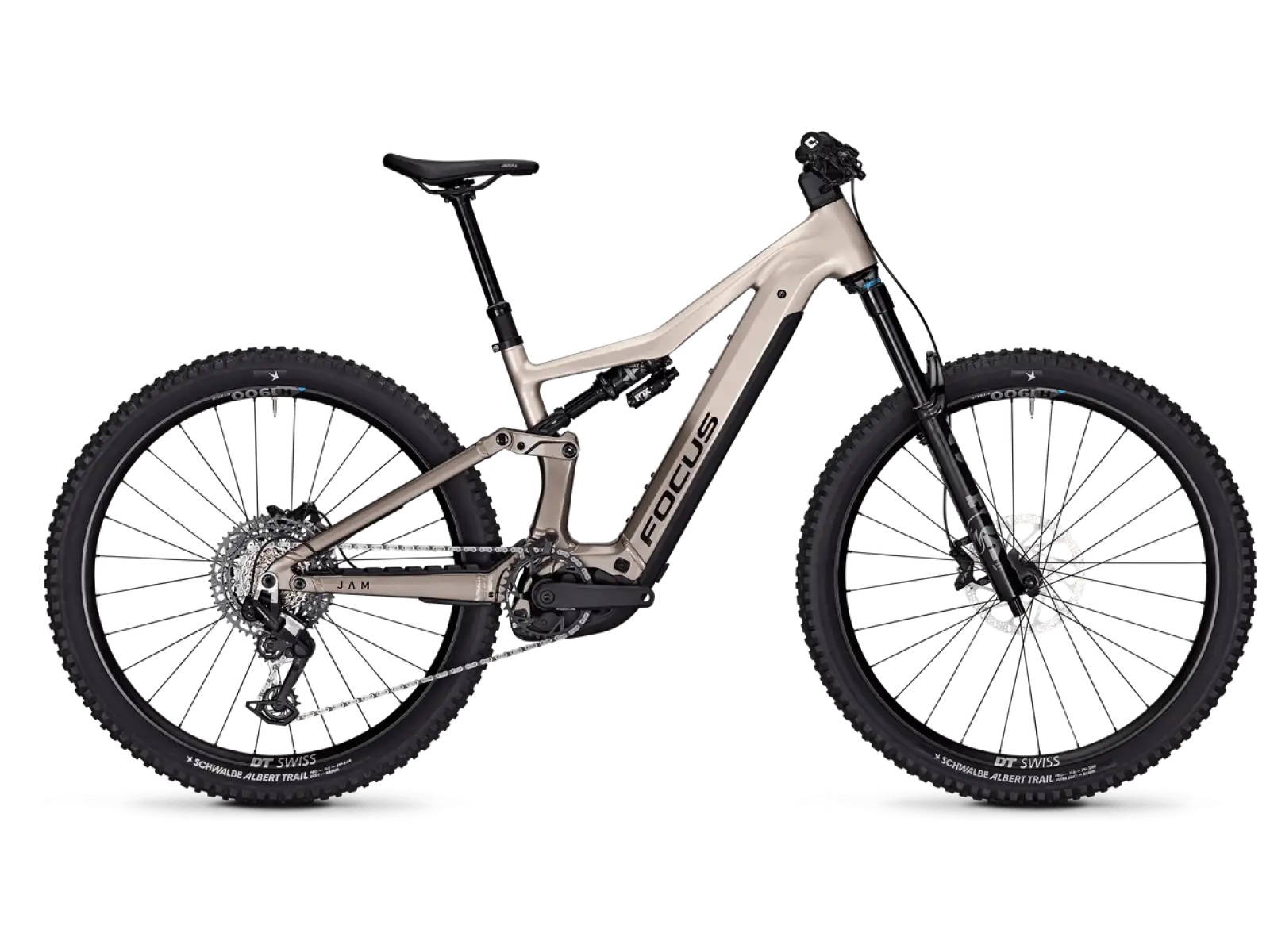 Focus JAM 9 600Wh celoodpružené elektrokolo Adamantsilver / Crystalgrey