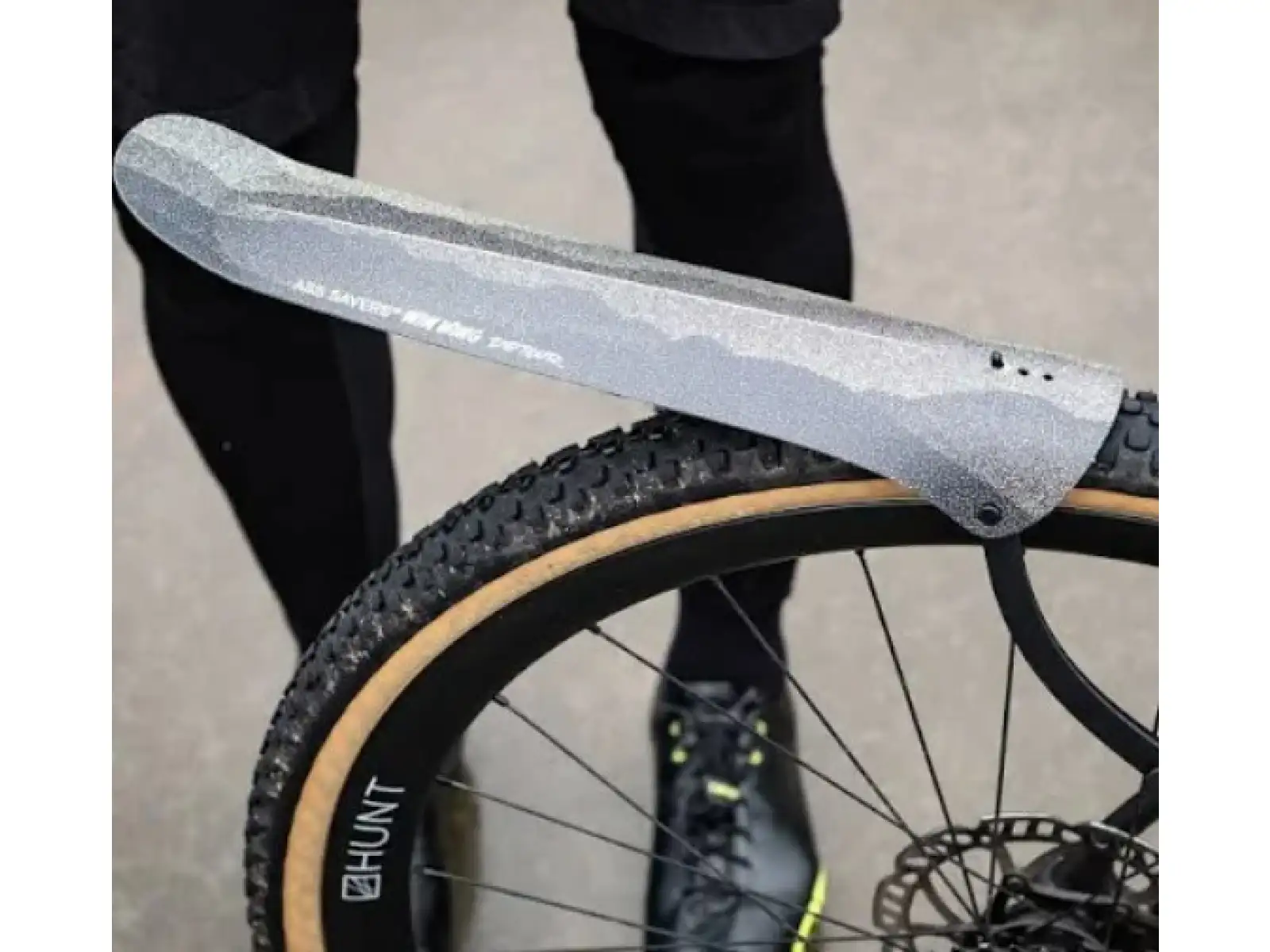 Ass Savers Win Wing 2 Gravel zadní blatník Black Dots