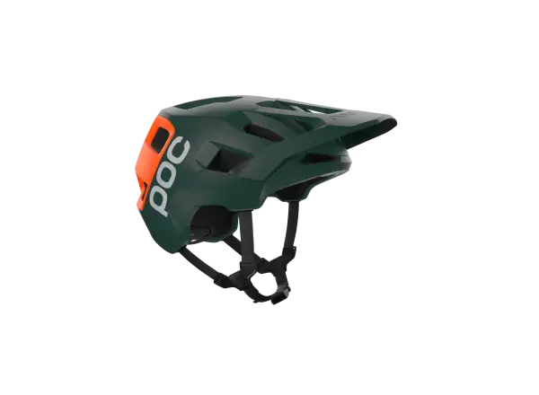 POC Kortal Race MIPS MTB přilba Pargasite Green Matt/Fluorescent Orange Matt