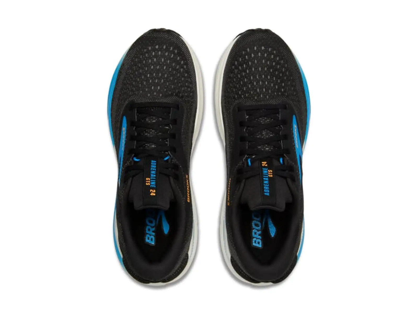 Brooks Adrenaline GTS 24 pánské běžecké boty černá/modrá