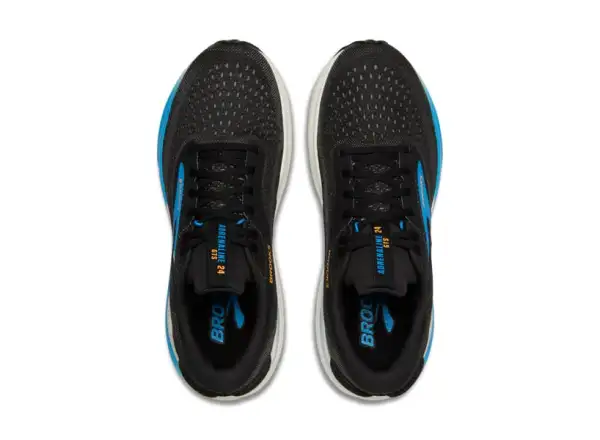 Brooks Adrenaline GTS 24 pánské běžecké boty černá/modrá