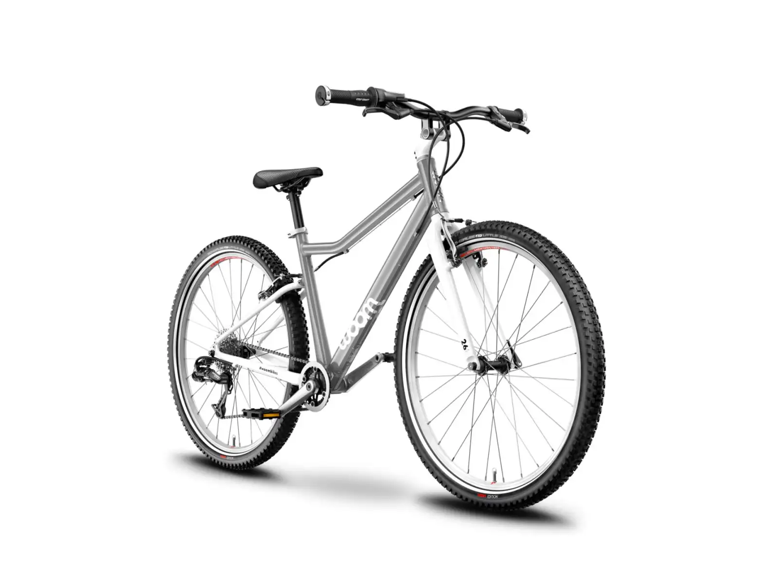 Woom 6 dětské kolo 26" Moon Grey