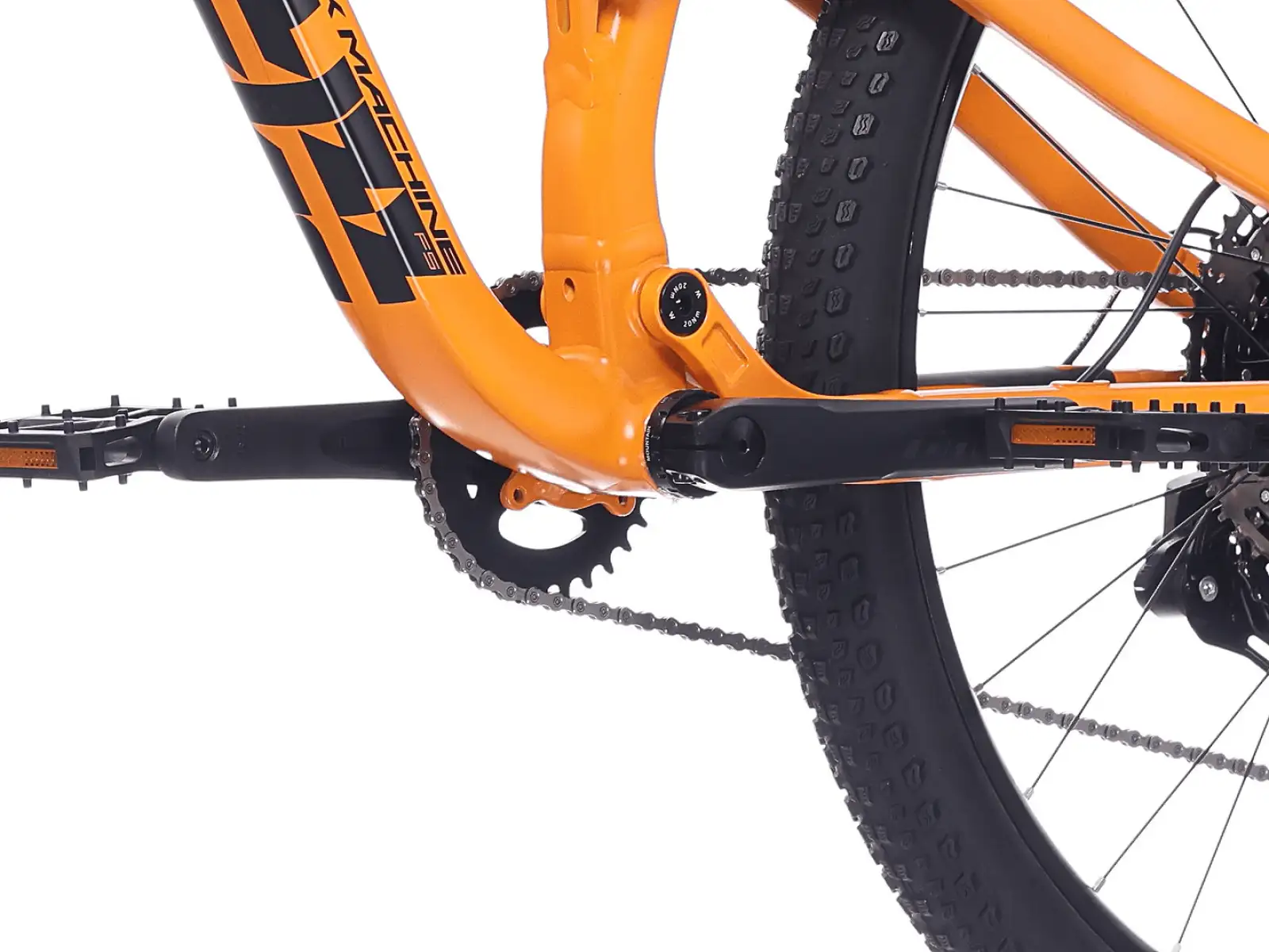 Rock Machine Blizz FS 30-27 horské kolo Matte Lava Orange