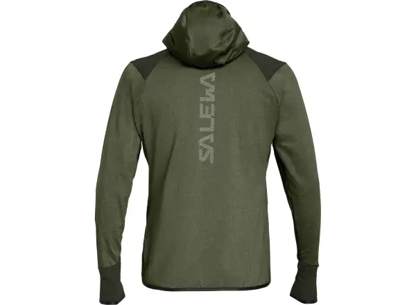 Salewa Agner Hybrid PL/DST pánská mikina Dark Olive Melange