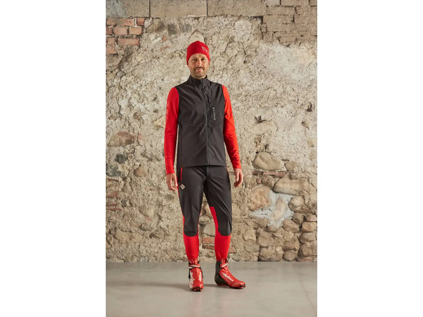 Maloja BrinzulM. pánské kalhoty Night Sky/Multi Red
