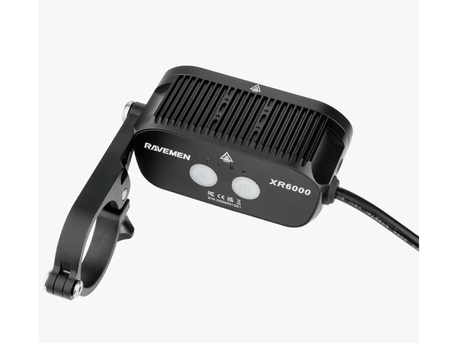 Ravemen XR6000 přední světlo