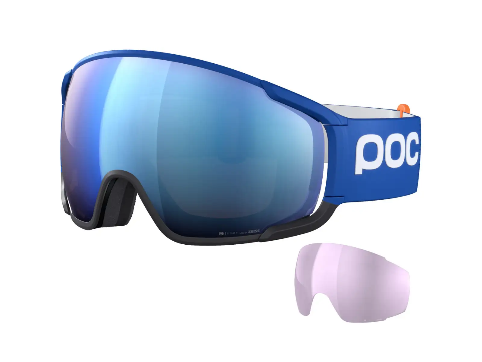 POC Zonula Clarity Comp sjezdové brýle Natrium Blue/Spektris Blue vel. Uni