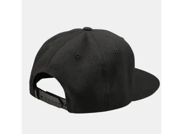 Troy Lee Designs Flat Bill Signature Snapback kšiltovka Black