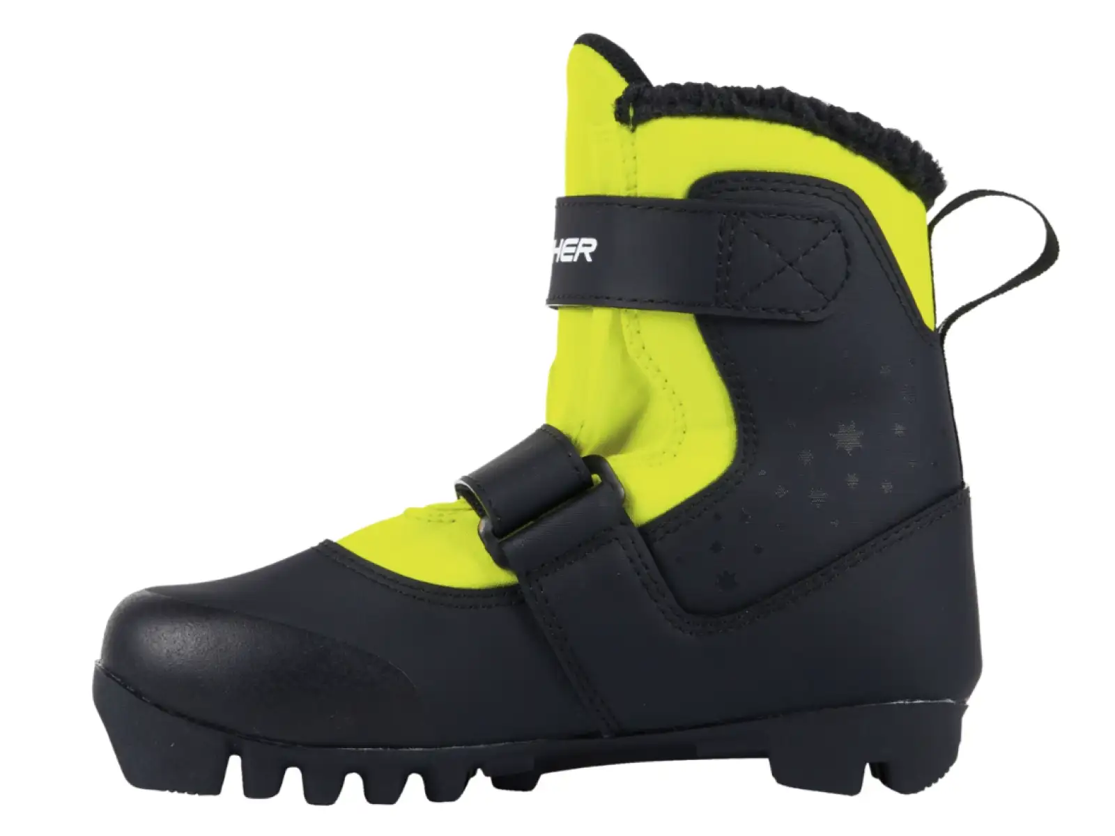 Fischer Snowstar dětské boty na běžky Black/Yellow