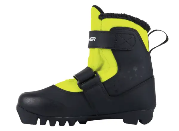 Fischer Snowstar dětské boty na běžky Black/Yellow