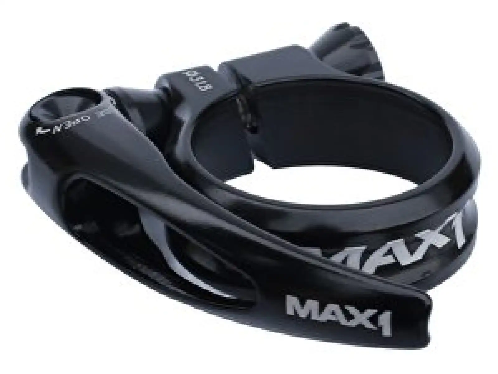 MAX1 Race sedlová objímka na rychloupínák černá