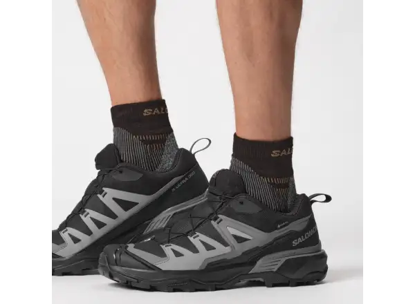 Salomon X Ultra 360 GTX pánská turistická obuv Black/Magnet/Quiet Shade