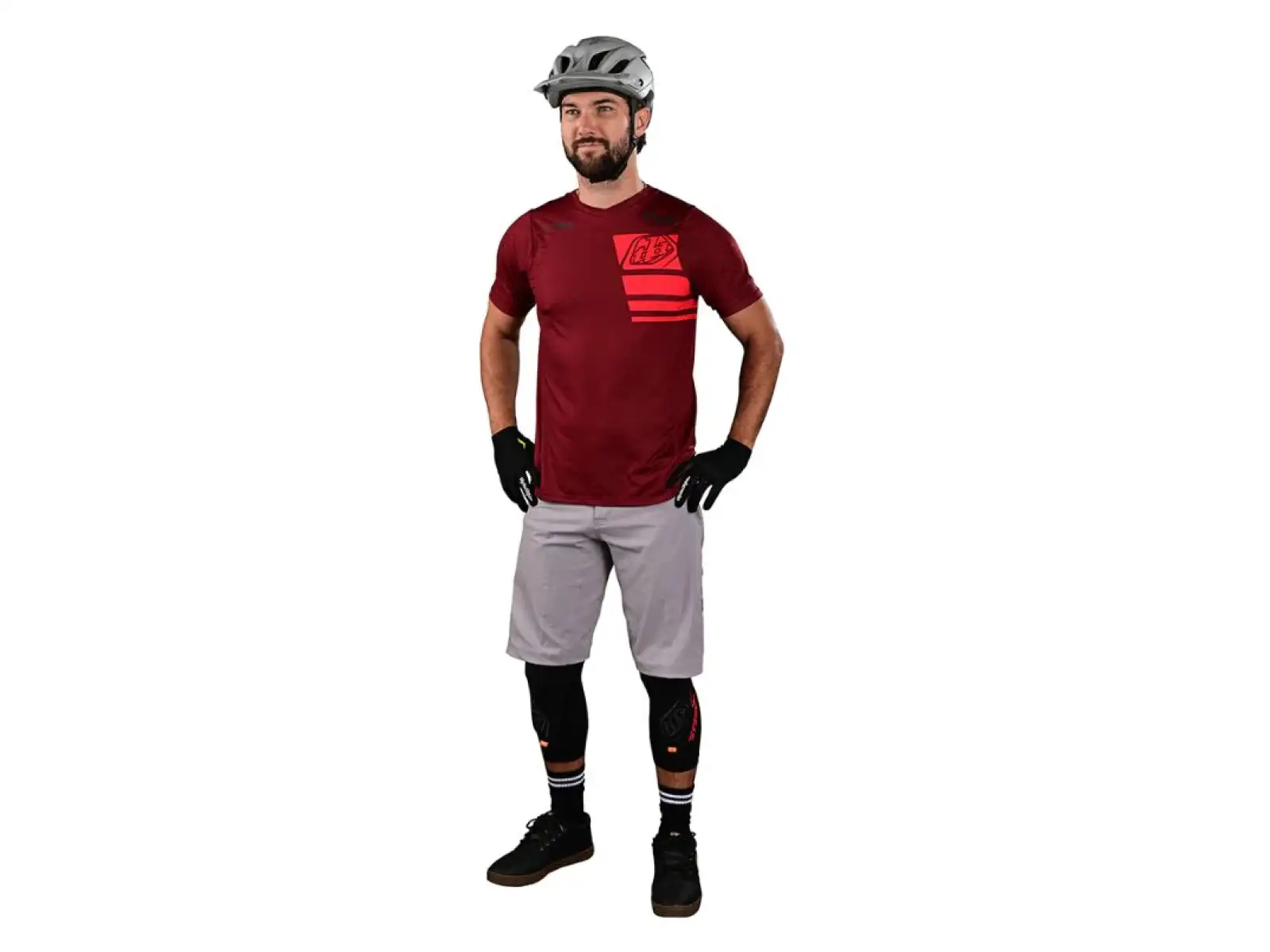 Troy Lee Designs Skyline Air SS pánský dres krátký rukáv Stacks syrah