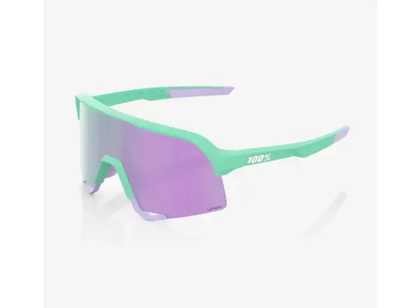 100% S3 sportovní brýle Soft Tact Mint/HiPER Lavender Mirror