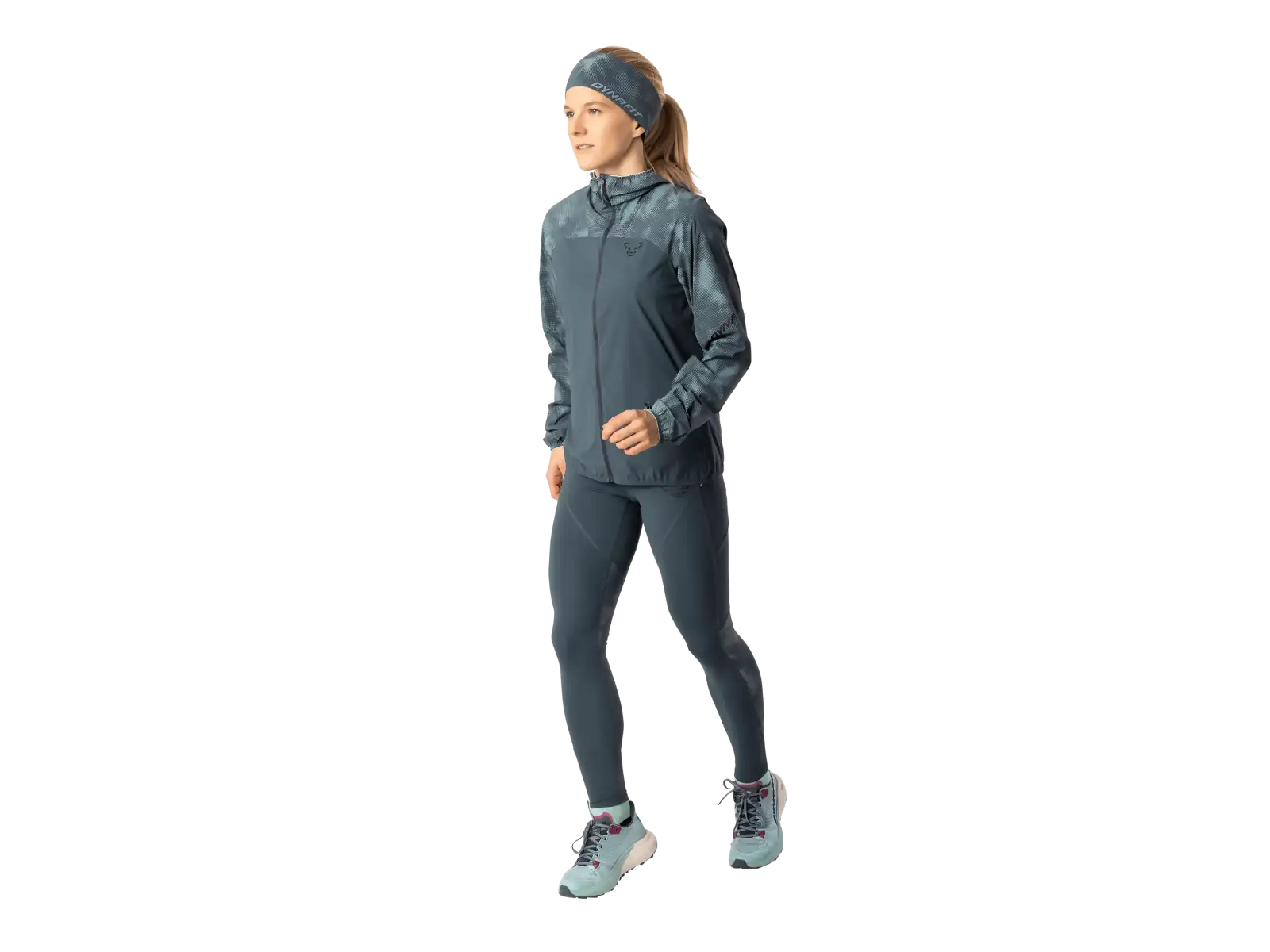 Dynafit Trail Reflective Wind dámská běžecká bunda Cinder