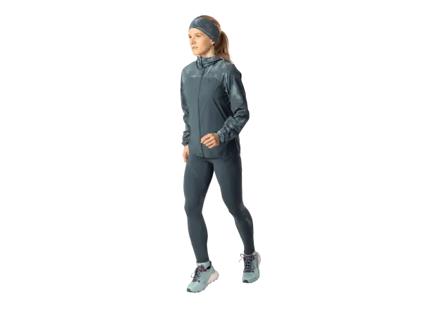 Dynafit Trail Reflective Wind dámská běžecká bunda Cinder