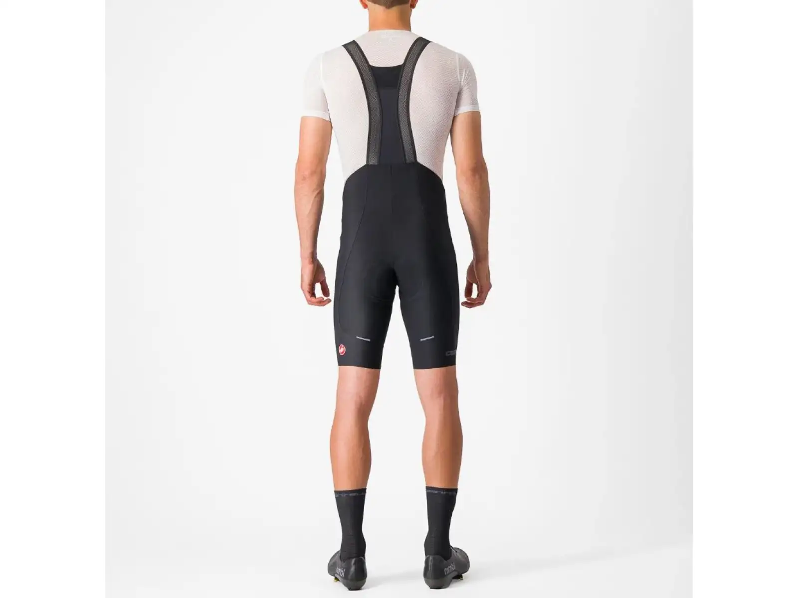 Castelli Espresso 3 pánské kraťasy s vložkou a laclem Black