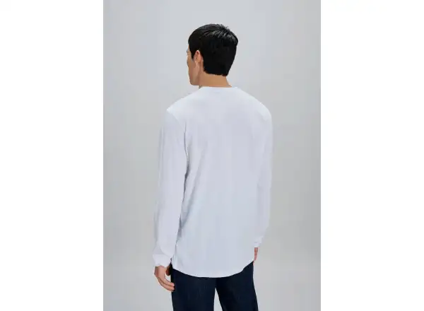 POC L/S Tee triko s dlouhým rukávem Hydrogen White
