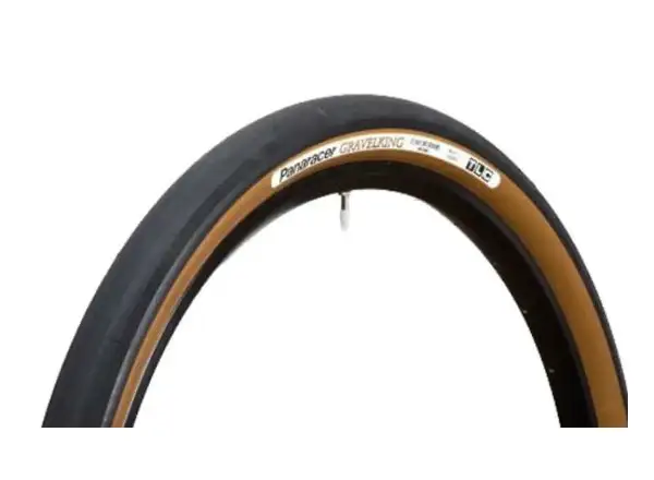 Panaracer Gravel King Slick TLC 700x38C plášť černá/hnědá kevlar - Z KOLA