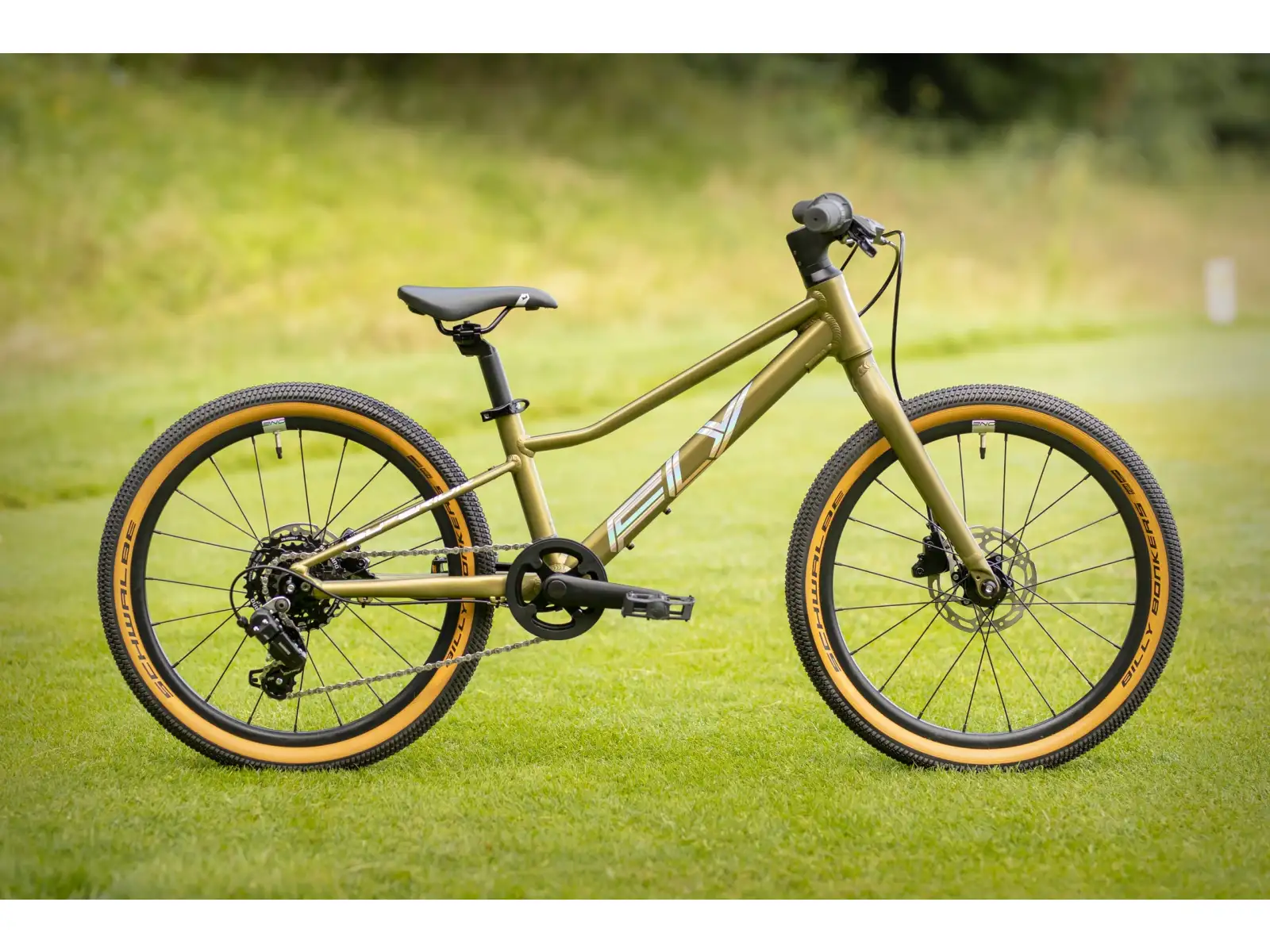 Superior F.L.Y. 20 DB Matte Olive Metallic/Hologram Chrome dětské kolo