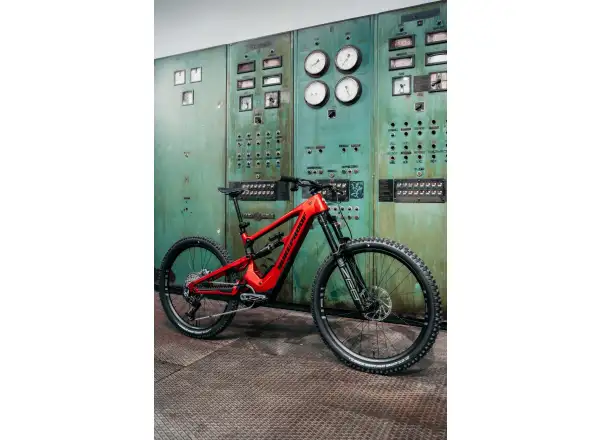 Nukeproof Megawatt Carbon Pro 297 T-GX celoodpružené elektrokolo Red