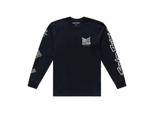Troy Lee Designs Handlebar pánský dres dlouhý rukáv Black