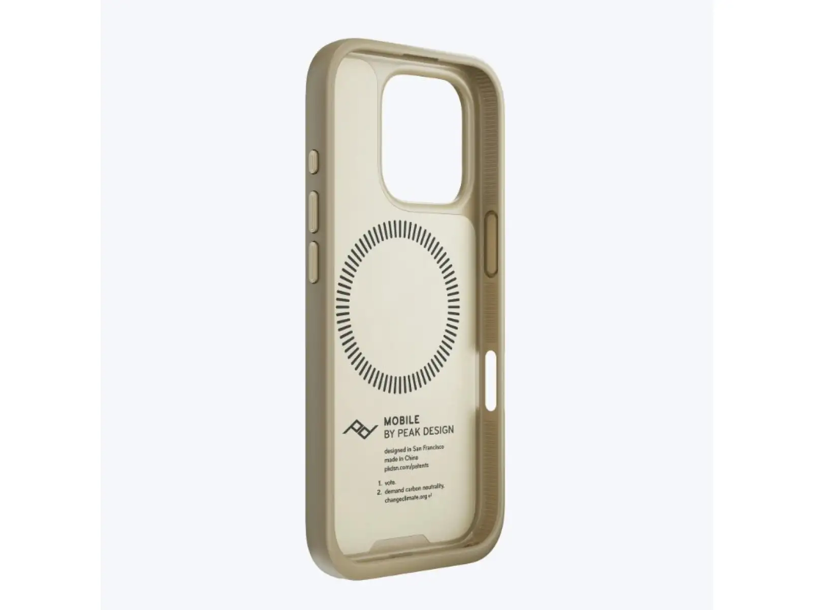 Peak Design Mobile Everyday Clarino Case iPhone 16 Pro obal na mobil Bone