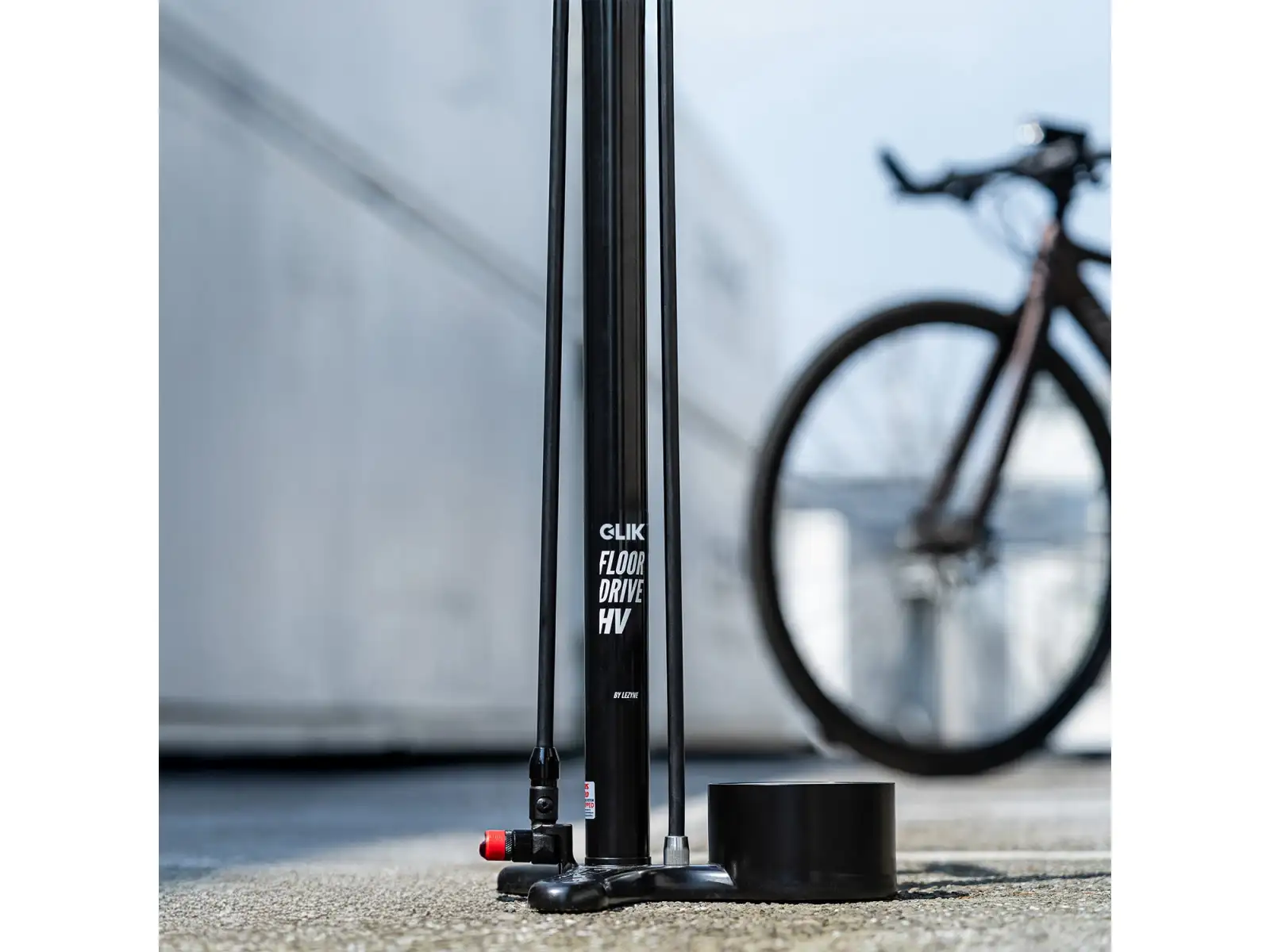 Lezyne Clik Floor Drive HV dílenská pumpa