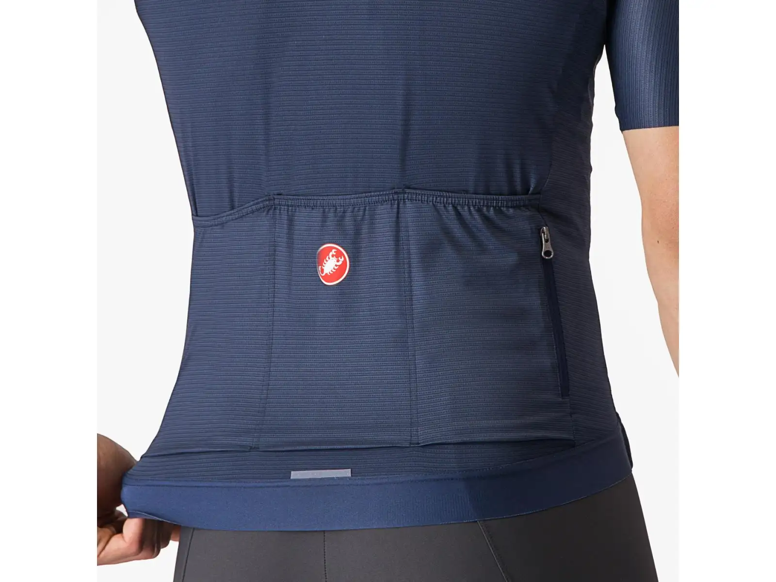 Castelli Espresso pánský dres krátký rukáv Belgian Blue/Silver Moon