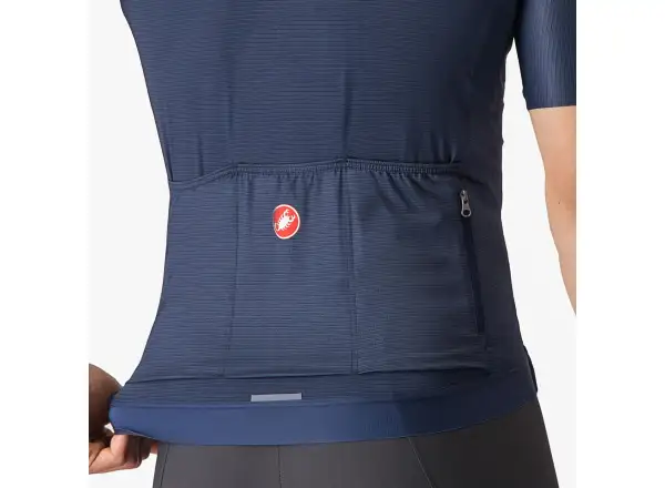 Castelli Espresso pánský dres krátký rukáv Belgian Blue/Silver Moon