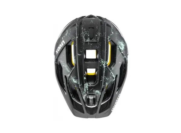 Uvex Quatro CC MIPS přilba Black/Jade Matt
