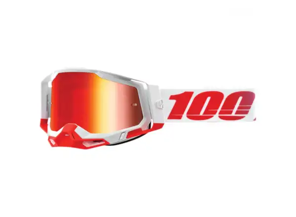 100% Racecraft 2 brýle St Kith/Mirror Red Lens