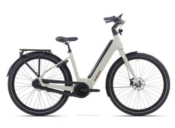 Superior eWAY 5.9 městské elektrokolo Gloss Dust Grey