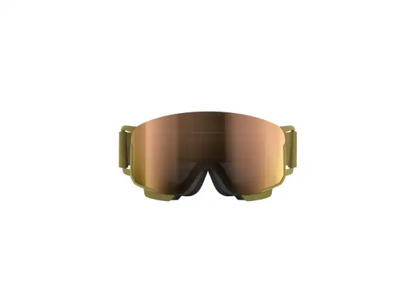 POC Nexal Mid lyžařské brýle Olivine Green/Partly Sunny Rose Gold