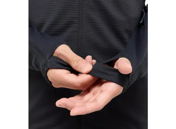 Haglöfs L.I.M Mid Multi Hood pánská mikina  True Black