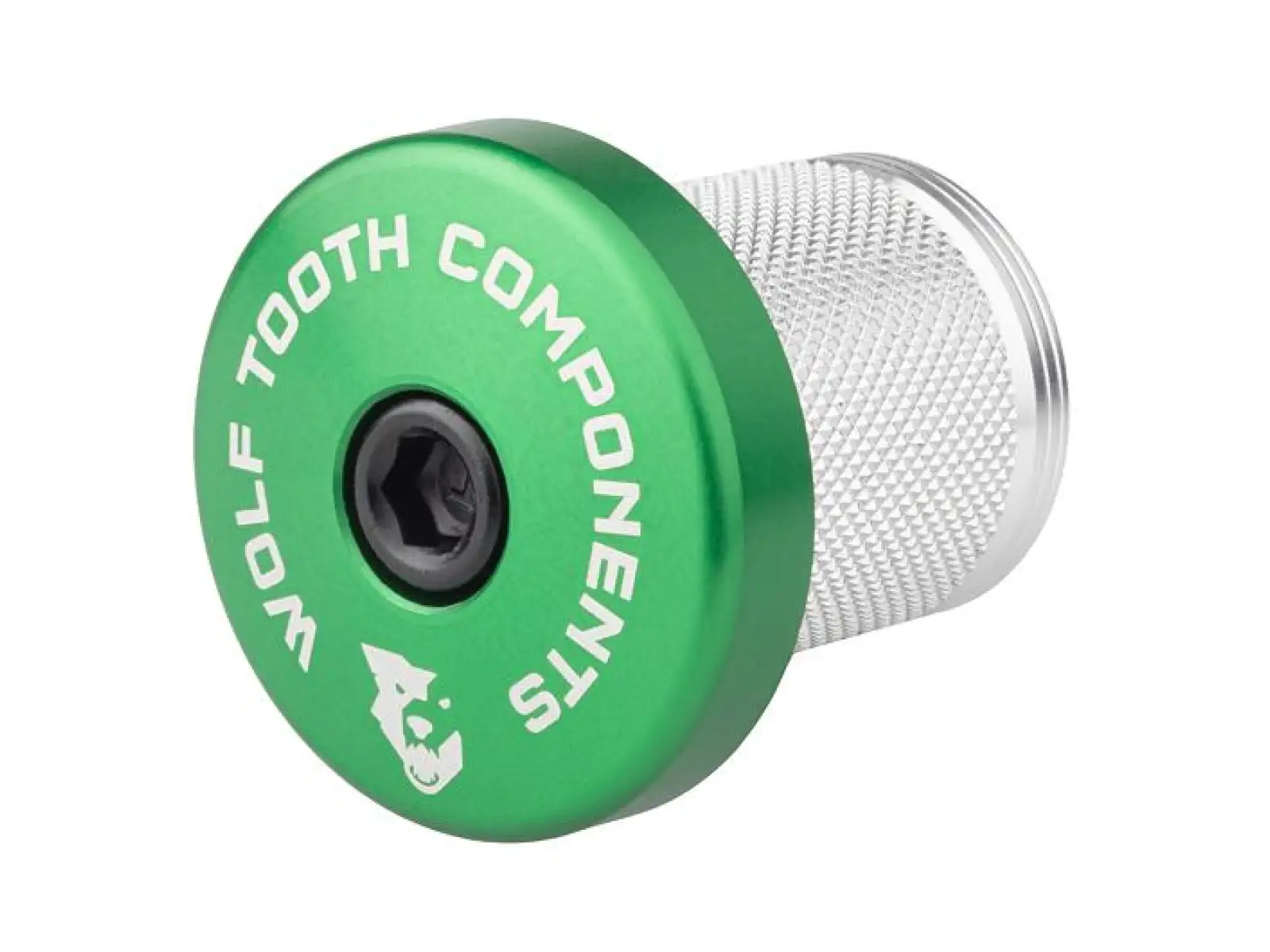 Wolf Tooth COMPRESSION PLUG ježek do karbonového sloupku 1 1/8" zelená